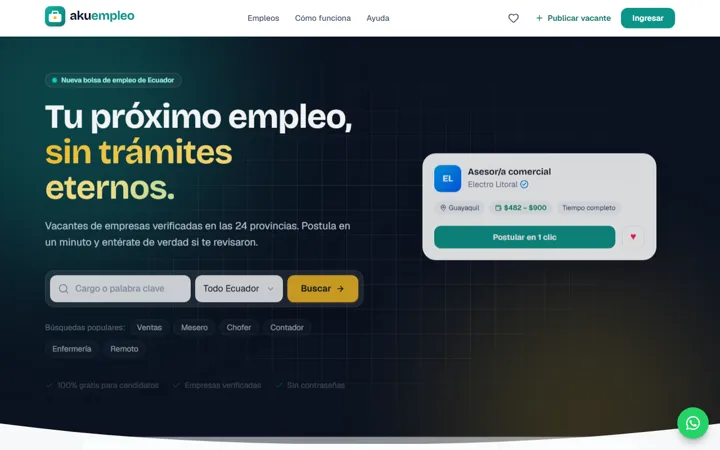 AkuEmpleo preview