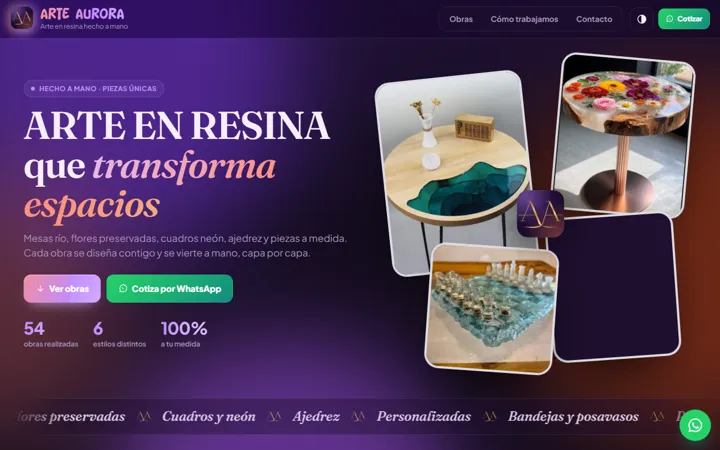 Arte Aurora preview