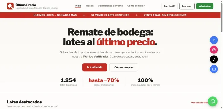 Último Precio preview