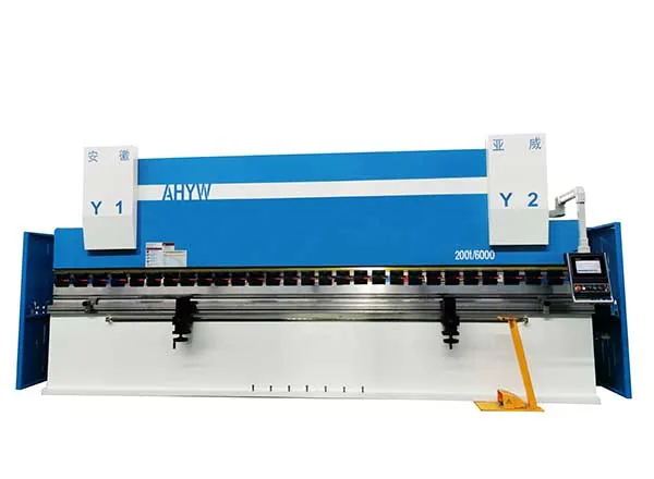 Plegadora hidráulica CNC AHYW serie YWB, modelo YWB-200T/6000 — AHYW (Anhui Yawei)