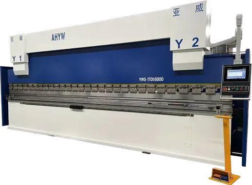 Plegadora servo CNC AHYW serie YWS, modelo YWS-170T/6000 — AHYW (Anhui Yawei)