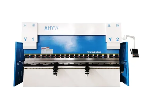 Plegadora servo CNC AHYW serie YWS, modelo YWS-200T/4000 — AHYW (Anhui Yawei)