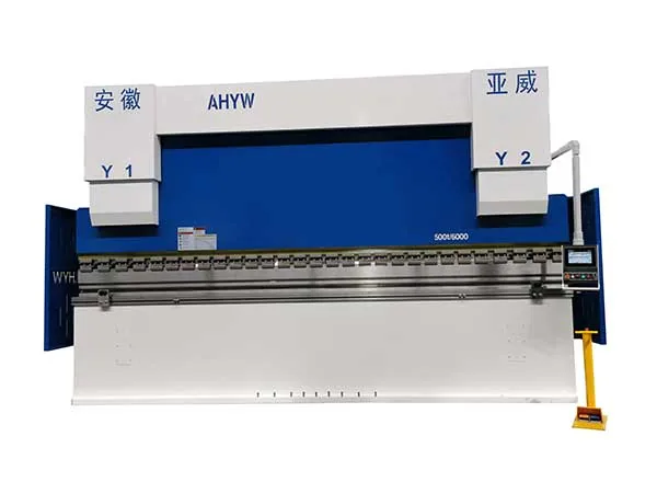Plegadora servo CNC AHYW serie YWS, modelo YWS-500T/6000 — AHYW (Anhui Yawei)