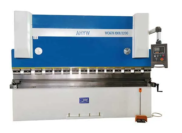 Plegadora hidráulica NC AHYW serie YWT, modelo YWT-100T/3200 — AHYW (Anhui Yawei)