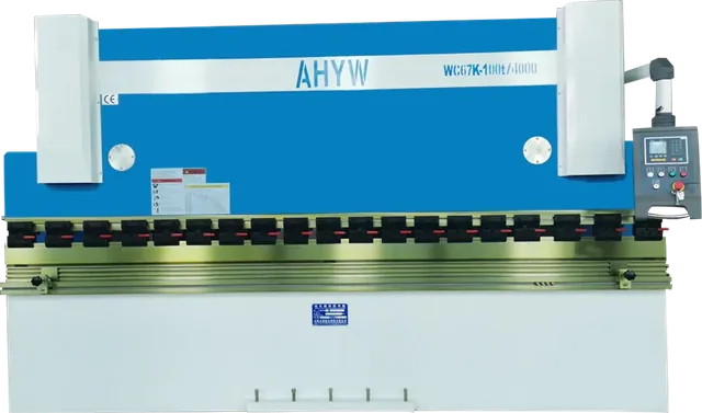 Plegadora hidráulica NC AHYW serie YWT, modelo YWT-100T/4000 — AHYW (Anhui Yawei)