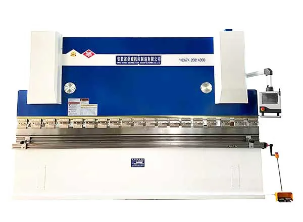 Plegadora hidráulica NC AHYW serie YWT, modelo YWT-200T/4000 — AHYW (Anhui Yawei)
