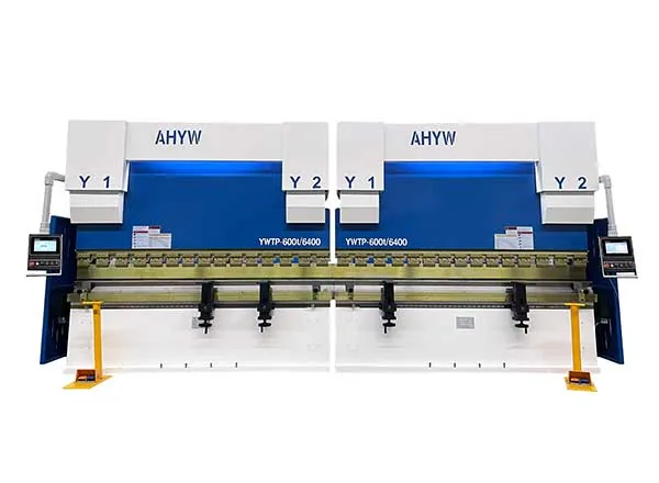 Plegadora tándem CNC AHYW serie YWTP, modelo YWTP-600T/6400 — AHYW (Anhui Yawei)