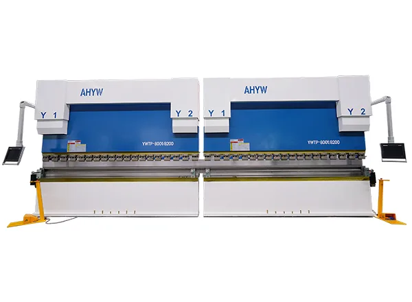 Plegadora tándem CNC AHYW serie YWTP, modelo YWTP-800T/8200 — AHYW (Anhui Yawei)