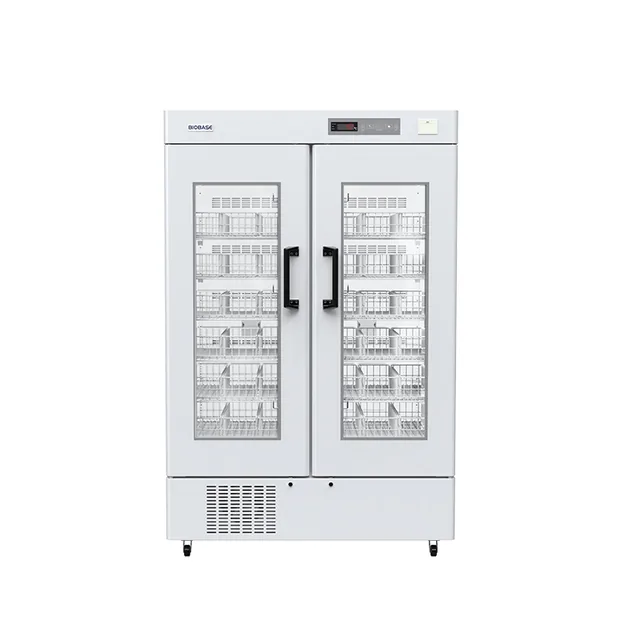 Refrigerador para banco de sangre de doble puerta BIOBASE BBR-4V626 BBR-4V966 — Biobase