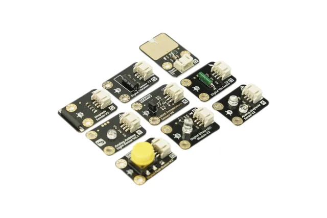 DFRobot Gravity kit de inicio de 9 sensores para Arduino — DFRobot