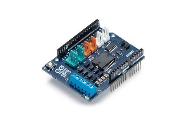 Arduino Motor Shield R3 (L298P doble puente H) — DFRobot