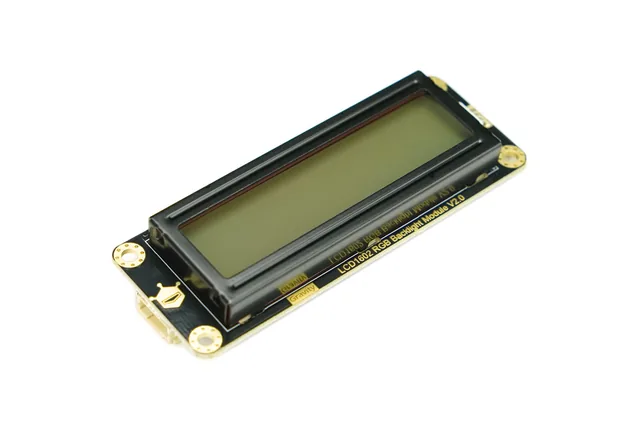 DFRobot Gravity LCD 16x2 I2C con retroiluminación RGB V2.0 — DFRobot