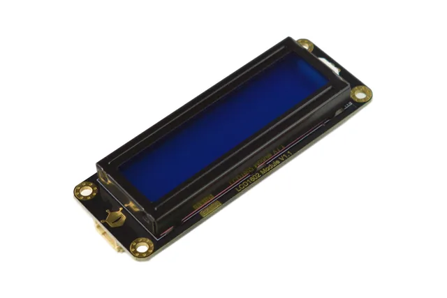 DFRobot Gravity pantalla LCD1602 I2C (azul) — DFRobot