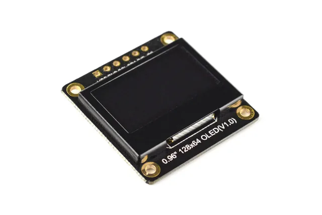 DFRobot Fermion pantalla OLED 0,96" 128x64 I2C/SPI — DFRobot