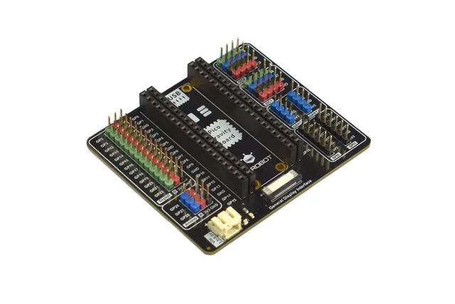 DFRobot Gravity placa de expansión para Raspberry Pi Pico / Pico 2 — DFRobot