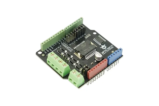 DFRobot shield de motores DC 2x2A para Arduino — DFRobot