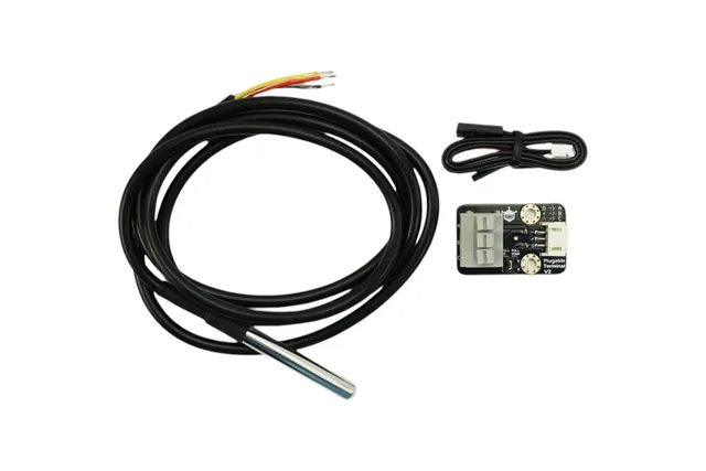 DFRobot Gravity kit sensor de temperatura DS18B20 sumergible — DFRobot