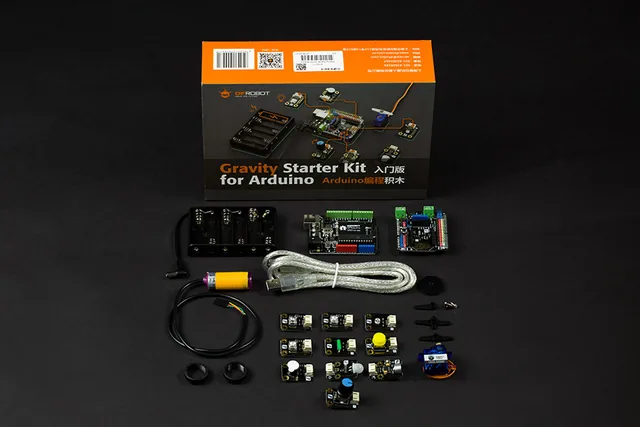 DFRobot Gravity Starter Kit para Arduino — DFRobot