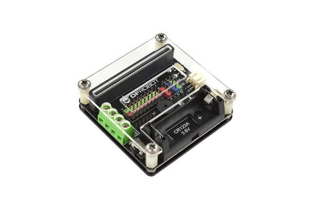 DFRobot micro:IO-BOX con batería de litio para micro:bit — DFRobot