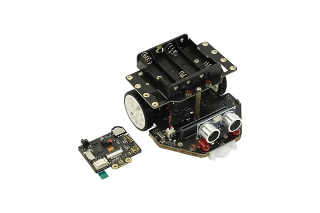 DFRobot micro:Maqueen Plus V2 con HUSKYLENS — DFRobot