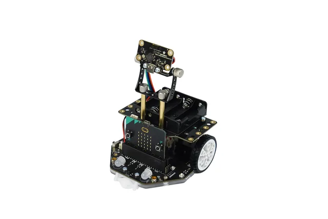 DFRobot Maqueen Plus V3 robot STEM con navegación láser matricial — DFRobot