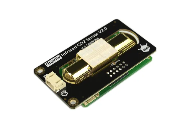DFRobot Gravity sensor infrarrojo NDIR de CO2 (PWM, 0-5000 ppm) — DFRobot