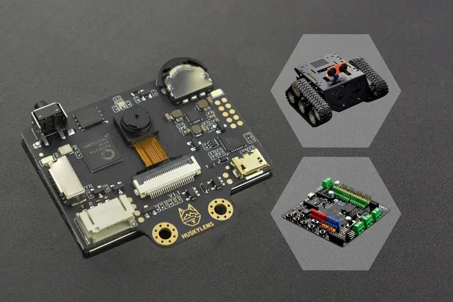 DFRobot HUSKYLENS con plataforma Devastator y Romeo — DFRobot