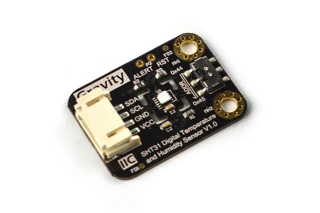 DFRobot Gravity sensor de temperatura y humedad SHT31-F — DFRobot