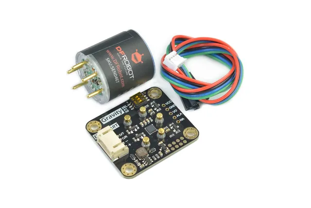 DFRobot Gravity sensor de H2S calibrado (I2C y UART) — DFRobot