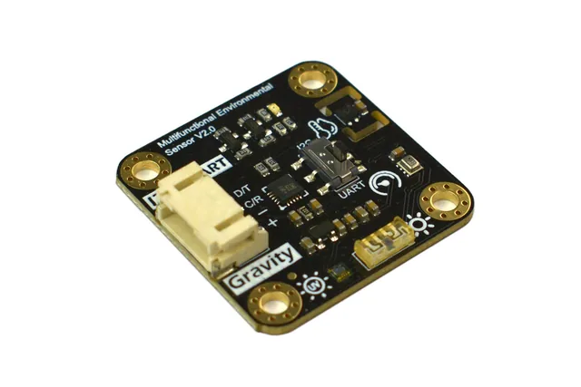 DFRobot Gravity sensor multiparámetro de alta precisión (temperatura, humedad, presión, luz y UV) — DFRobot