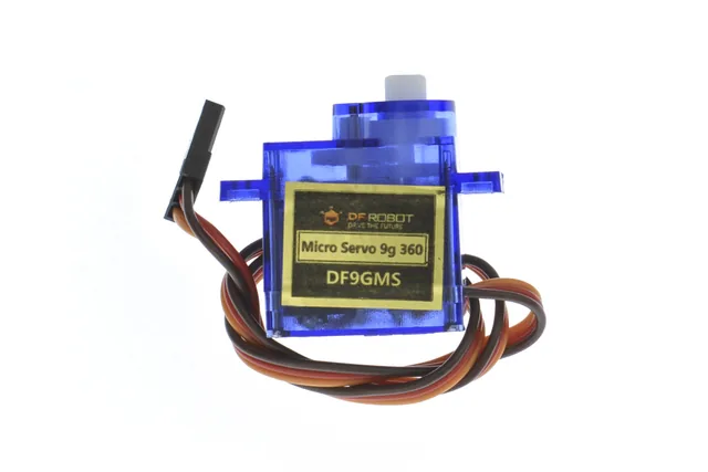 DFRobot DF9GMS micro servo de rotación continua 360° (1,6 kg) — DFRobot