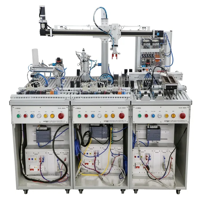 Sistema de entrenamiento de línea de producción flexible modular Dolang DLDS-300AR — Dolang
