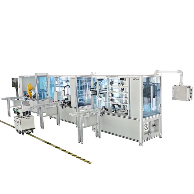 Sistema de entrenamiento de fábrica mecatrónica Industria 4.0 Dolang DLIM-103MA — Dolang