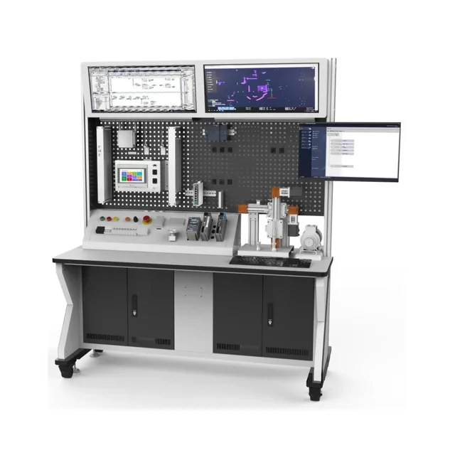 Sistema de entrenamiento en integración de redes de automatización industrial Dolang DLIOT-A241 — Dolang