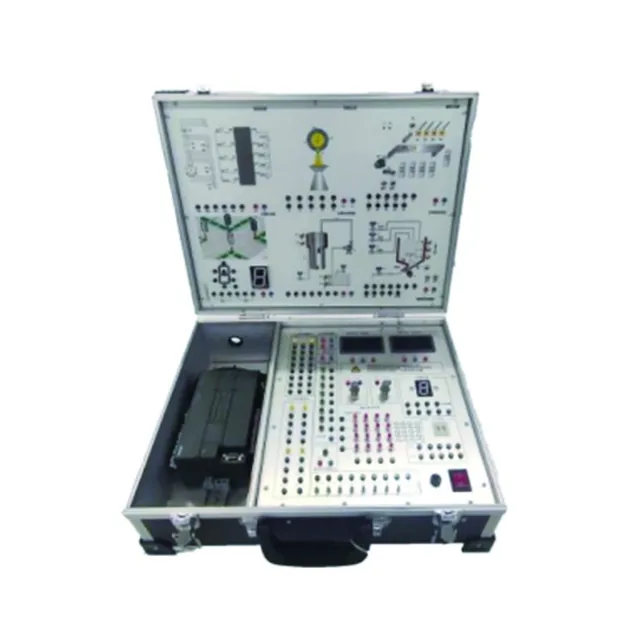 Caja didáctica portátil de controlador lógico programable Dolang DLPLC-X1 — Dolang