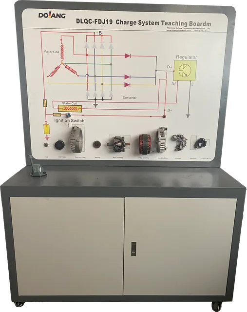 Tablero demostrativo de seis sistemas de encendido de motor Dolang DLQC-FDJ20 — Dolang