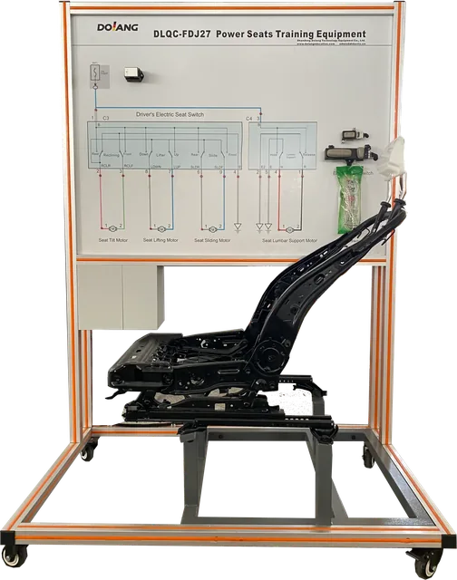 Equipo didáctico de asiento eléctrico del conductor Dolang DLQC-FDJ27 — Dolang