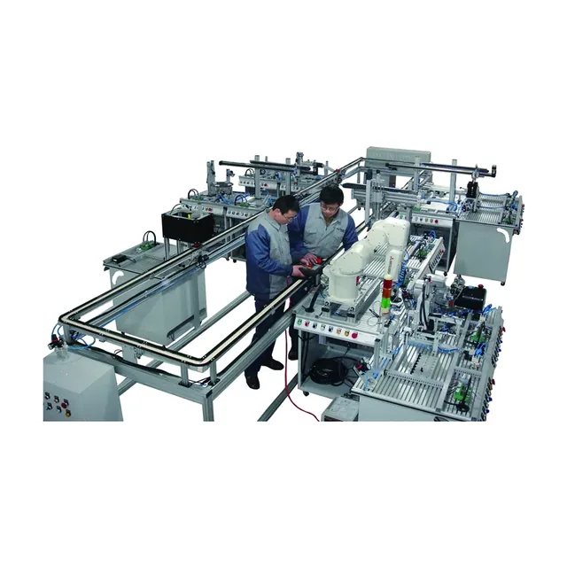 Sistema de manufactura modular flexible (FMS) Dolang DLRB-1601A — Dolang