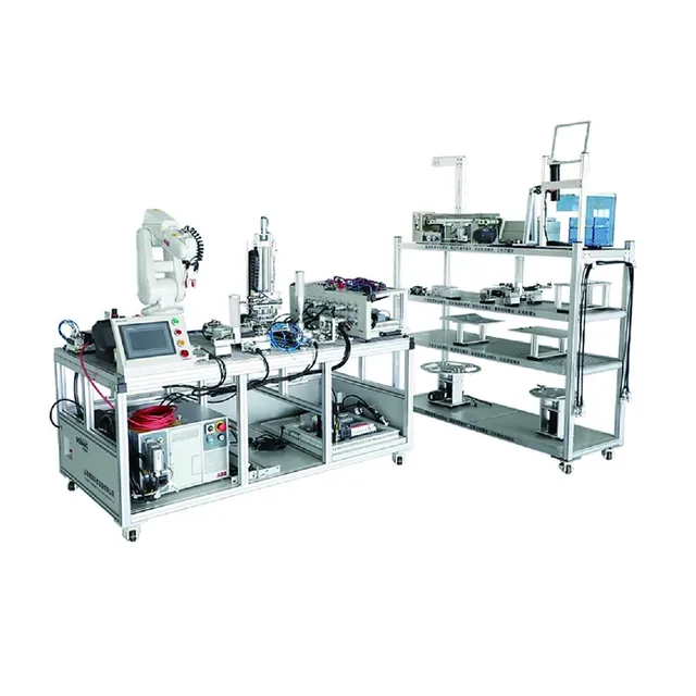 Sistema abierto de entrenamiento de robot industrial modular Dolang DLRB-341M — Dolang