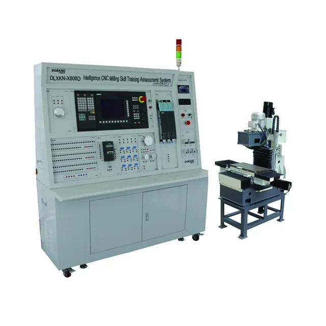 Sistema de entrenamiento de fresadora CNC Dolang DLXKN-X808D — Dolang