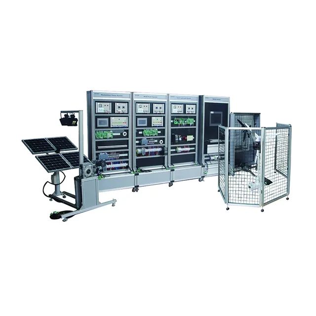Banco integrado de entrenamiento eólico-fotovoltaico Dolang DLXNY-WP01 — Dolang
