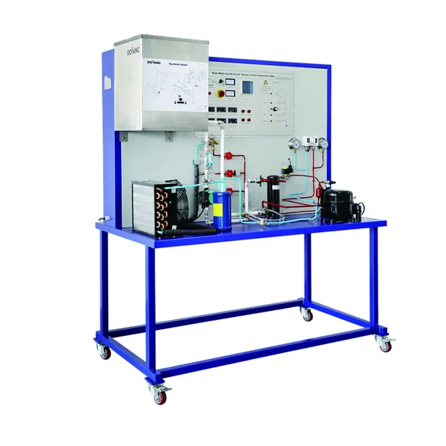 Equipo de entrenamiento básico de refrigeración y HVAC Dolang DLZL-WA02 — Dolang