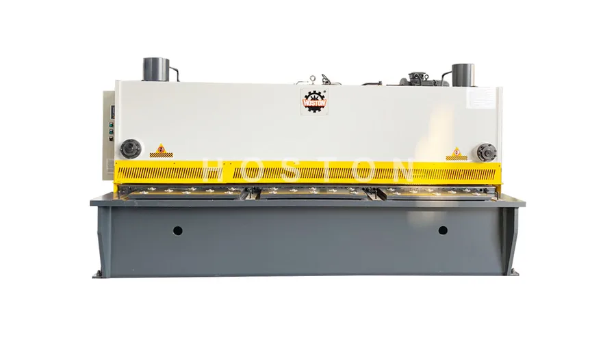 Cizalla hidráulica de guillotina HOSTON HGS-8X3200 — HOSTON