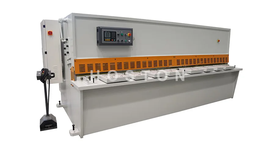 Cizalla hidráulica de péndulo HOSTON HBS-6X3200 — HOSTON