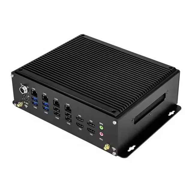Mini PC industrial i7 13.ª gen 4 LAN 4 HDMI JIERUICC GB5000 — JIERUICC