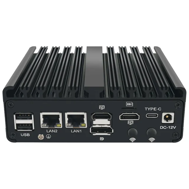 Mini PC industrial sin ventilador N150 JIERUICC GT1500-N150 — JIERUICC
