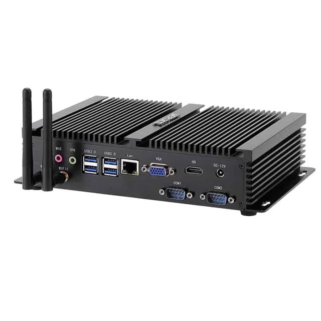 PC box embebido industrial sin ventilador JIERUICC GT3000 — JIERUICC