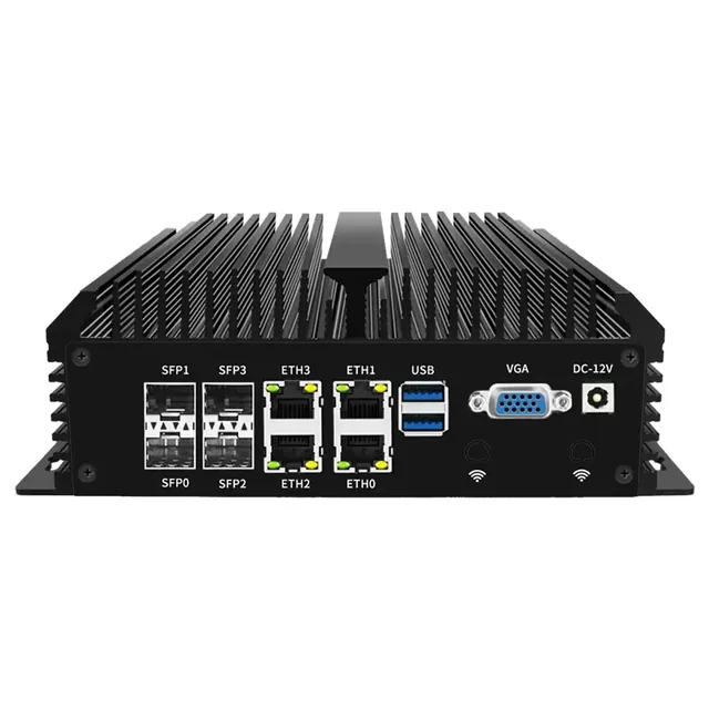 Mini PC Intel Atom C3000 4 LAN 4 SFP+ JIERUICC GT4L-4S-C3000 — JIERUICC