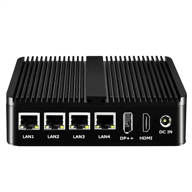 Firewall sin ventilador J6412/N100 JIERUICC GT4L-V3 — JIERUICC