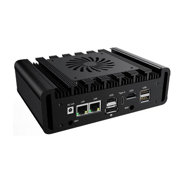 Mini PC industrial Core i5/i7 12.ª/13.ª gen JIERUICC GT6500 — JIERUICC
